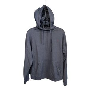 Zyia Women's Medium Active Fjord‎ Blue Terry Hoodie